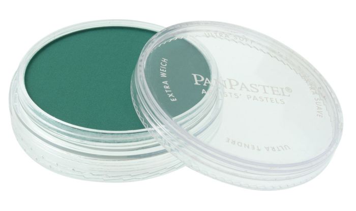 Phthalo Green Shade Side View Pans
